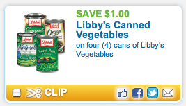 Libby’s Canned Vegetables Coupon