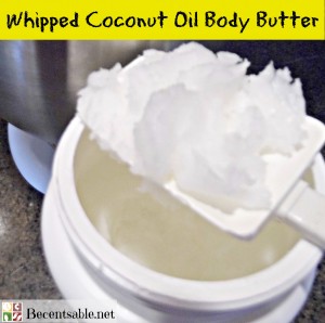 Coconut oil butter