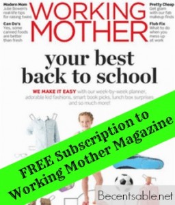 Free Working Mother