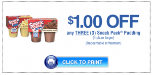 Snack Pack Coupon