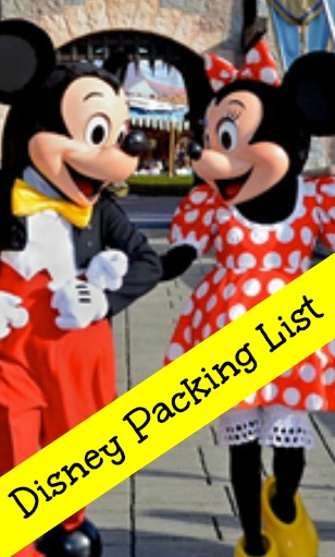 Disney World Packing List