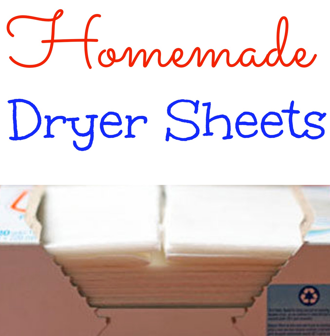 DIY Homemade Dryer Sheets - Brown Thumb Mama®
