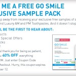 Expired-Free Sample from Go Smile