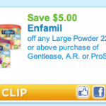 $5 off Enfamil