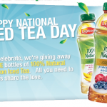 Free Bottle of Lipton Tea