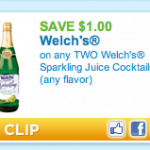 $1 off Welch’s Sparkling Juice