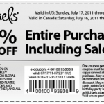 Michaels: 25% off Coupon