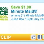 Minute Maid: $1 off Coupon