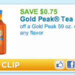 Gold Peak Tea: $.75 off Coupon