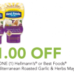 $1 off Hellmann’s