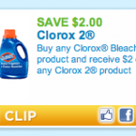 $2 off Clorox