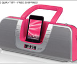 $39 for an iLive Portable iPod Dock and Radio with Free Shipping