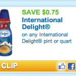 $.75 off International Delight