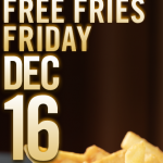 Burger King: Free Fries 12/16