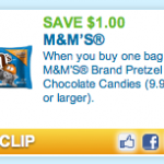 HOT-$1 off M&M’s Coupon and Deals