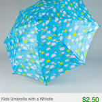 Umbrellas for $2.50 Shipped and More