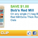 Rare Coupon – $1 off Bob’s Red Mill