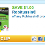 Robitussin Coupon = Free Robitussin To Go