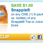 $1 off Snapple