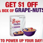 Grape-Nuts – $1 Off Coupon