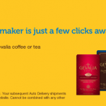 4 Boxes of Gevalia Coffee and Coffeemaker for $9.99 Shipped