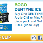 B1G1F Dentyne Ice Coupon and Rite Aid Deal