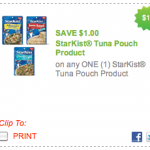 Starkist Tuna Pouch Coupon: $.08 at Walmart