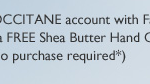 FREE Shea Butter Hand Cream