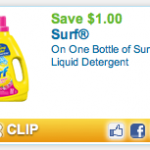 Surf Detergent: $1 off Coupon