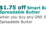 Smart Balance Butter: $1.75 off Coupon