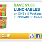 Lunchables: $1 off Coupon