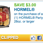 Hormel Coupons: $3 off Party Tray & More