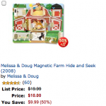 Expired-50% Off Melissa & Doug Toys