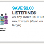 $2 Off Listerine Mouthwash