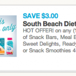 HOT-$3 Off South Beach Coupon ($.98 At WalMart)