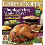 Taste Of Home Magazine: $3.99/Year