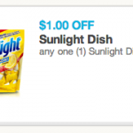 $1 Off Sunlight = FREE Dish Detergent?