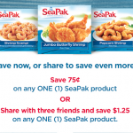 SeaPak Coupon: Shrimp Poppers As Low As $.42