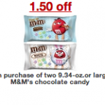 M&M’s Coupon: As Low As $.74