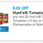 Rare – $.55 Off Hunt’s Tomatoes