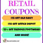 Retail Coupons: Children’s Place, Bath & Body Works And More