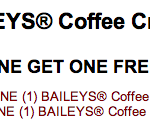 Baileys Coffee Creamer: BOGO FREE Coupon