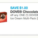 $1 Off Dove Ice Cream Bars