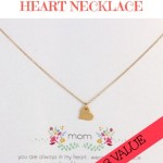 Cosed-Giveaway: Sparkle Heart Necklace ($68 Value)