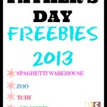 Father’s Day Freebies 2013