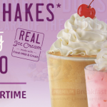 Half Price SONIC Shakes