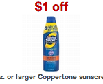 Coppertone Spray Sunscreen: $2.19 At Target