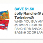 $1.50 Off Jolly Rancher Or Twizzlers ($1 At CVS)