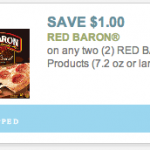 Red Baron Pizza Coupon: $1 Off Printable Coupon