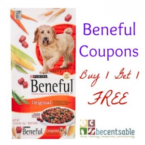 Purina Beneful Coupons: Buy 1 Get 1 Free